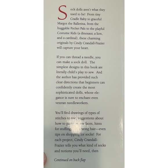 Sock Doll Workshop: 30‎ Delightful Dolls to Create and Cherish Hardback Book - Picture 4 of 7